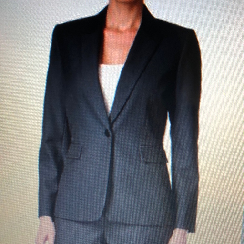 Tahari ASL Petite Cindy One-Button Blazer